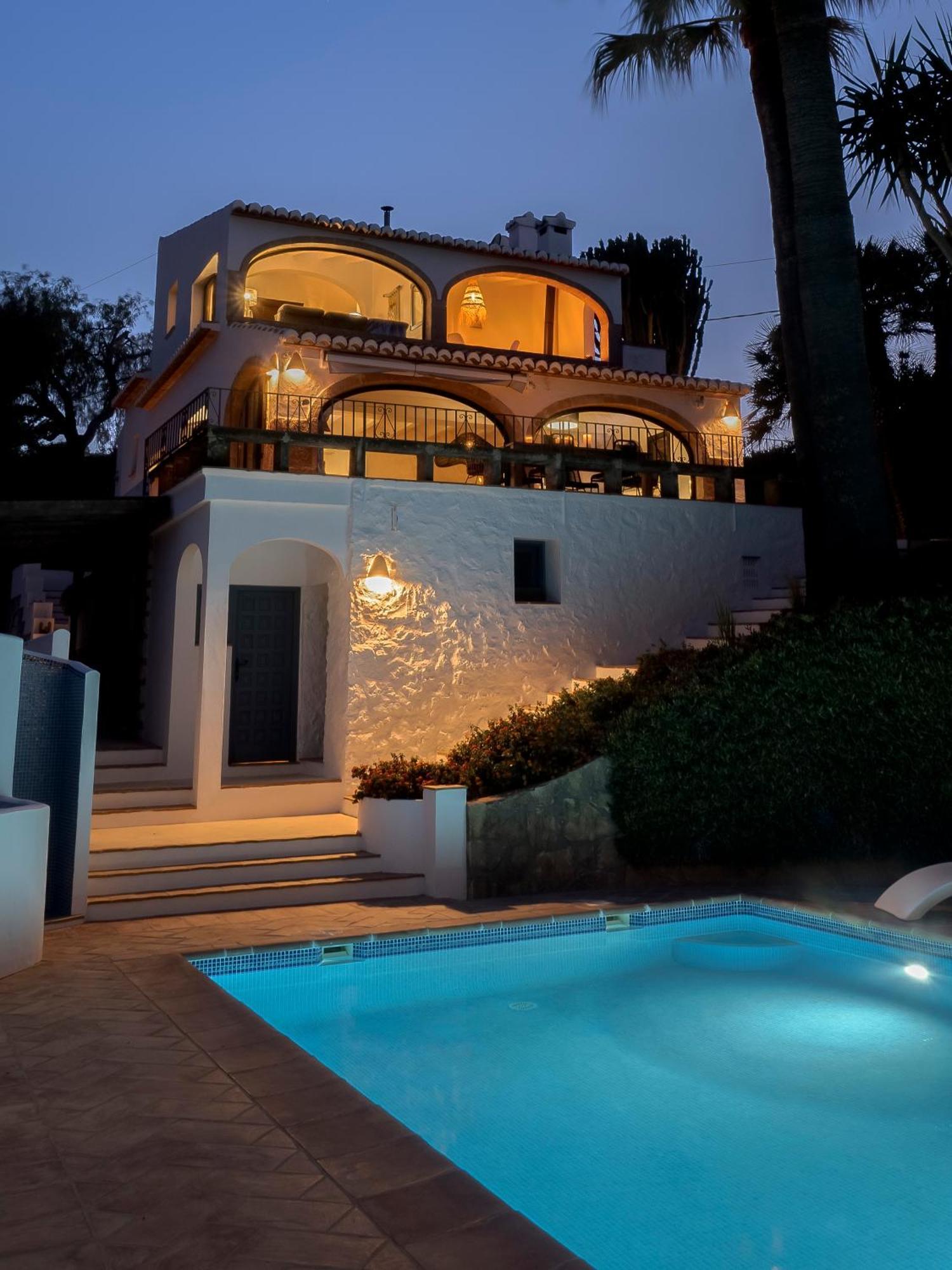 Villa Tosalet Pomelo Хавеа Экстерьер фото