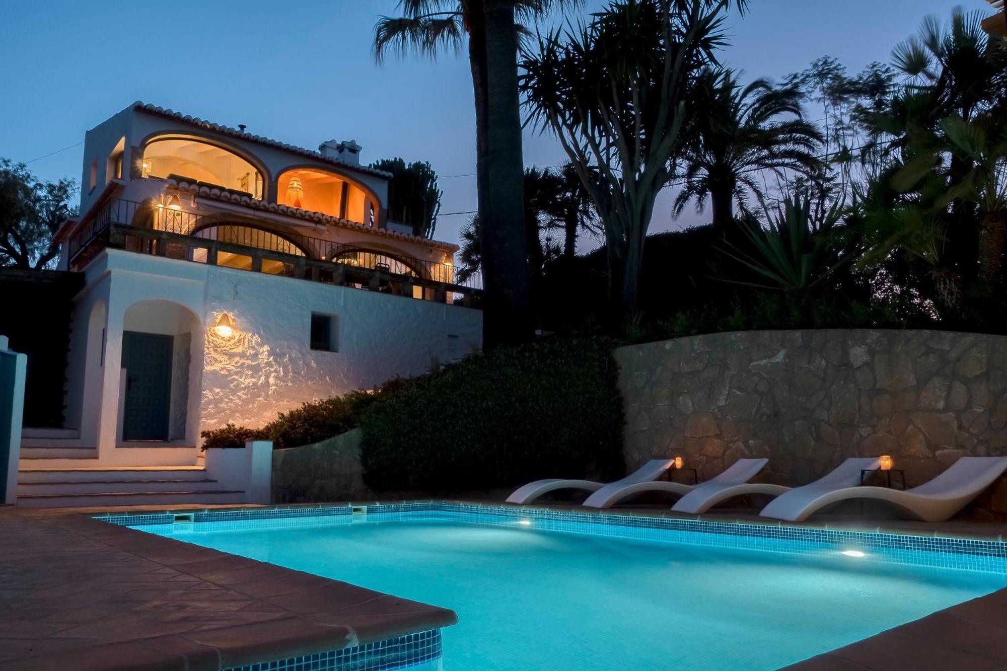 Villa Tosalet Pomelo Хавеа Экстерьер фото